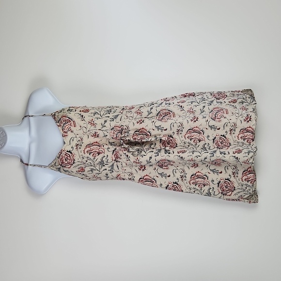 Madewell Daybreak Silk Dress In Turkish Garden size 0 - Picture 1 of 5